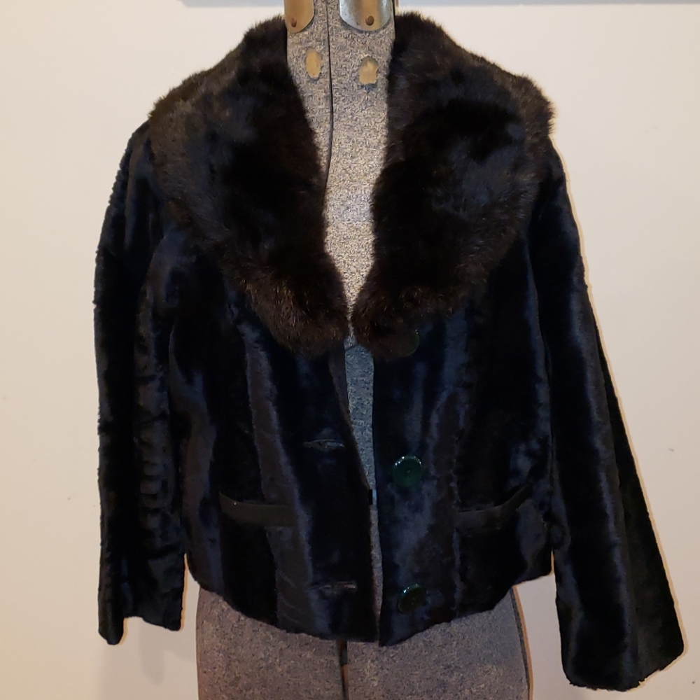 Vintage woman jacket by a winter product